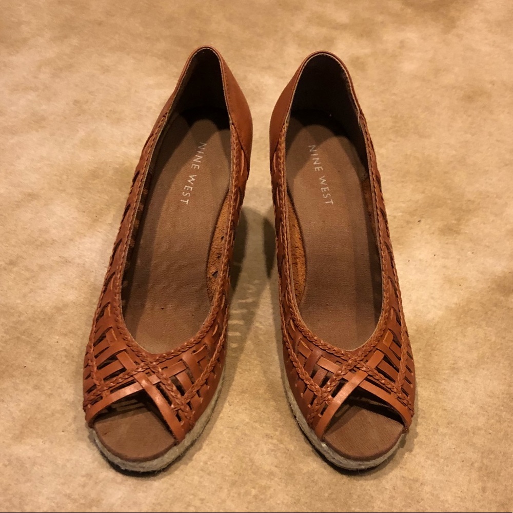 Leather Wedge by Nine West, Size 9.5